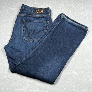 Citizens of Humanity Sid Jeans Mens 36 Blue Dark Wash Straight Leg Denim Pockets